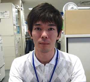 瑞穂町都市整備部建設課公園係の田中俊輔さん。
